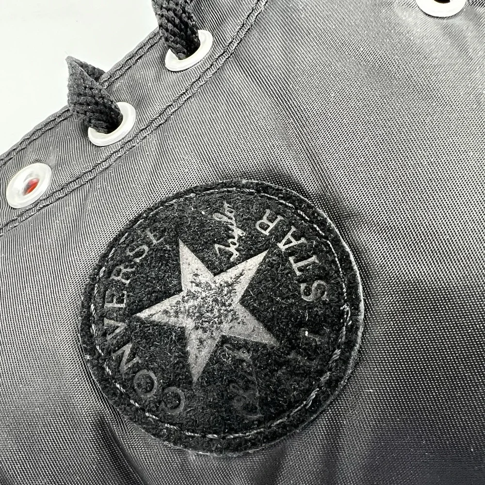 Converse All Star Chuck‎ Taylor Flight Jacket Nylon Black Poorman Weapon M6 W8 - Picture 7 of 12